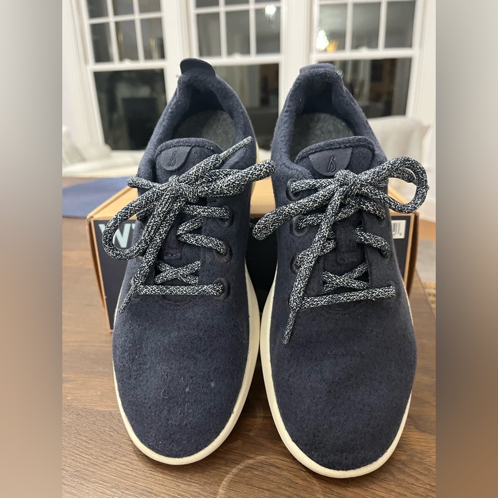 Allbirds Wool Runner Tuke Midnight size 7